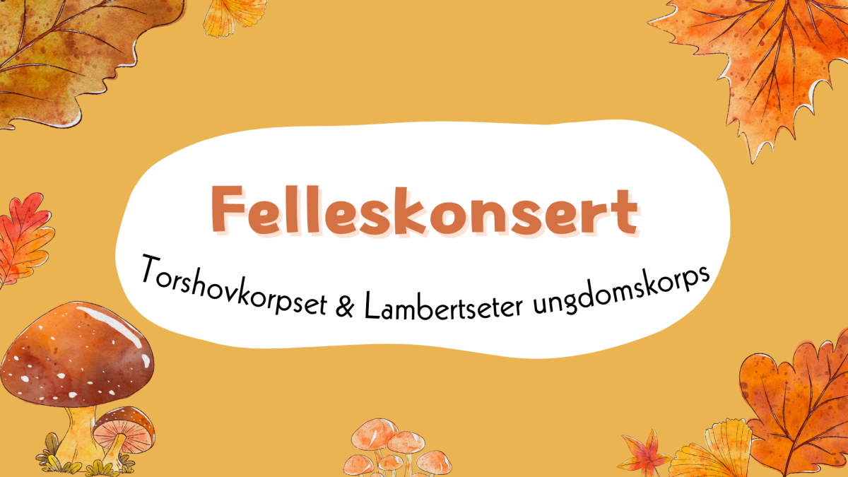  Felleskonsert Torshovkorpset og LUK 